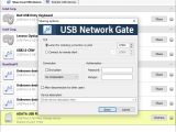 Customize sharing options in USB Network Gate
