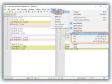 To easily navigate between the line differences in Notepad++, click Previous, Next, First or Last, or trigger their hotkeys