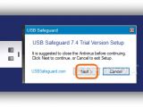 Install USB Safeguard on your USB drive
