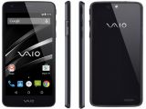 VAIO smartphone front, back and profile