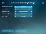 Steam Link app advanced settings