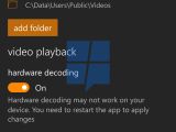 VLC for Windows 10 Mobile