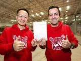 Xiaomi co-founder Bin Lin and VP Hugo Barra
