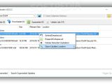 Open an update's location on the disk with WHDownloader