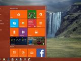 Windows 10 Start menu and its own live tiles