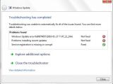 Windows Troubleshooter fails to fix the problem too