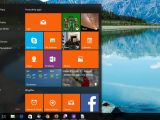 This is the Windows 10 “modern” Start menu