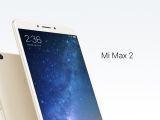 Mi Max 2 front and back view