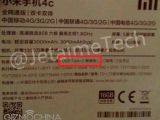 Xiaomi Mi4c will have USB Type-C