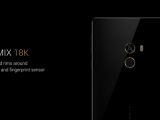 Xiaomi Mi MIX Pro has gold trims on the back