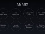 Xiaomi Mi MIX list of specs and features