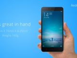 Xiaomi Redmi Note 2 in hand
