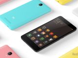 Xiaomi Redmi Note 2 has a plastic back