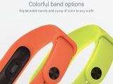 Xiaomi Mi Band 2 comes with bands in multiple colors