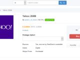 Peace's Yahoo listing