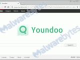 A browser hijacked by the Youndoo adware