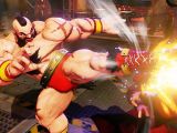 Zangief's kick in Street Fighter V