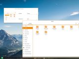 Zorin OS 11 Beta with orange look